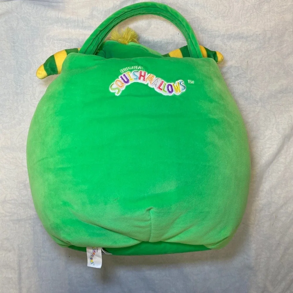 Squishmallows Callum Green Monster Halloween Trick Or Treat‎ Candy Pail 16